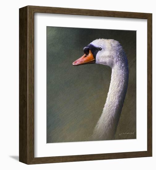Mute Swan-Chris Vest-Framed Art Print