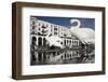 Mute Swans (Cygnus Olor) in Front of the Alsterarkaden-Konrad Wothe-Framed Photographic Print