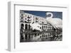 Mute Swans (Cygnus Olor) in Front of the Alsterarkaden-Konrad Wothe-Framed Photographic Print