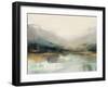 Muted Abstract Landscape 11-null-Framed Art Print