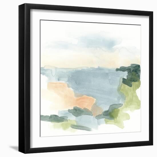 Muted Coast II-June Vess-Framed Art Print