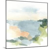 Muted Coast II-June Vess-Mounted Art Print
