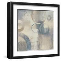 Muted Cobalt I-Michael Marcon-Framed Art Print