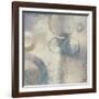 Muted Cobalt I-Michael Marcon-Framed Art Print