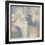 Muted Cobalt I-Michael Marcon-Framed Art Print