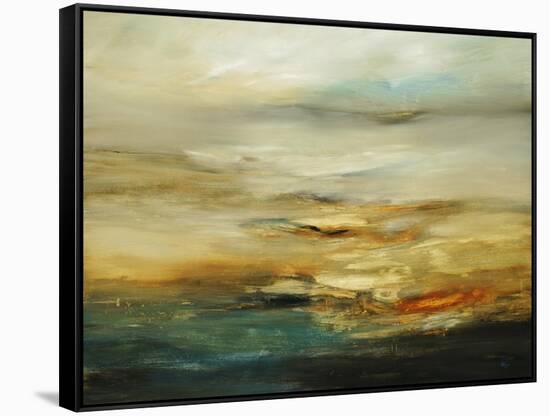 Muted Landscape III-Lisa Ridgers-Framed Stretched Canvas