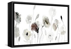 Muted Poppies-Lanie Loreth-Framed Stretched Canvas