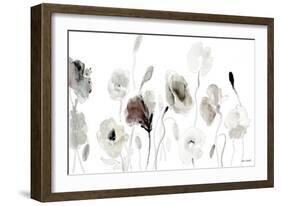 Muted Poppies-Lanie Loreth-Framed Art Print