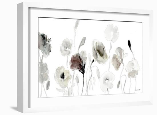 Muted Poppies-Lanie Loreth-Framed Art Print