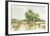 Muted Watercolor II-Ethan Harper-Framed Art Print