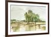 Muted Watercolor II-Ethan Harper-Framed Art Print