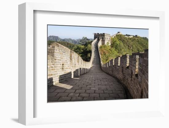 Mutianyu, Great Wall of China, UNESCO World Heritage Site, Mutianyu, China, Asia-Janette Hill-Framed Photographic Print