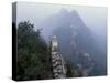 Mutianyu Great Wall Winding Through Misty Mountain, China-Keren Su-Stretched Canvas