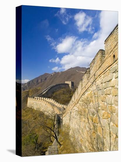 Mutianyu Section of the Great Wall of China-Xiaoyang Liu-Stretched Canvas