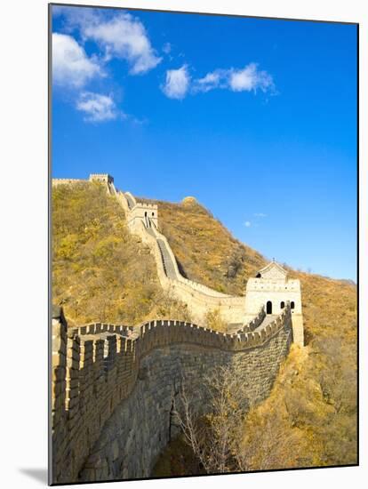 Mutianyu Section of the Great Wall of China-Xiaoyang Liu-Mounted Photographic Print
