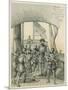 Mutiny Aboard Columbus' Ship the Santa Maria-Andrew Melrose-Mounted Giclee Print