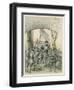 Mutiny Aboard Columbus' Ship the Santa Maria-Andrew Melrose-Framed Giclee Print