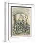 Mutiny Aboard Columbus' Ship the Santa Maria-Andrew Melrose-Framed Giclee Print