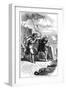 Mutiny on Henry Hudson's Ship, 1611-null-Framed Giclee Print