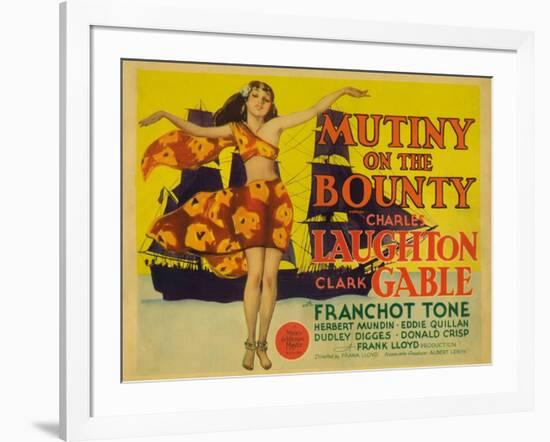 Mutiny on the Bounty, 1935-null-Framed Art Print