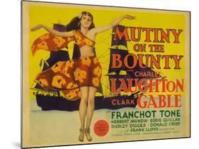 Mutiny on the Bounty, 1935-null-Mounted Art Print