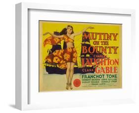 Mutiny on the Bounty, 1935-null-Framed Art Print