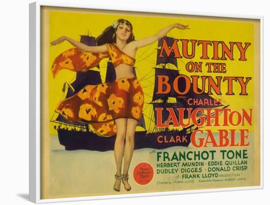 Mutiny on the Bounty, 1935-null-Framed Art Print