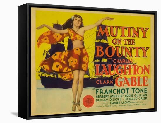 Mutiny on the Bounty, 1935-null-Framed Stretched Canvas