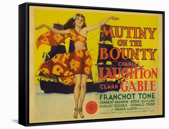 Mutiny on the Bounty, 1935-null-Framed Stretched Canvas