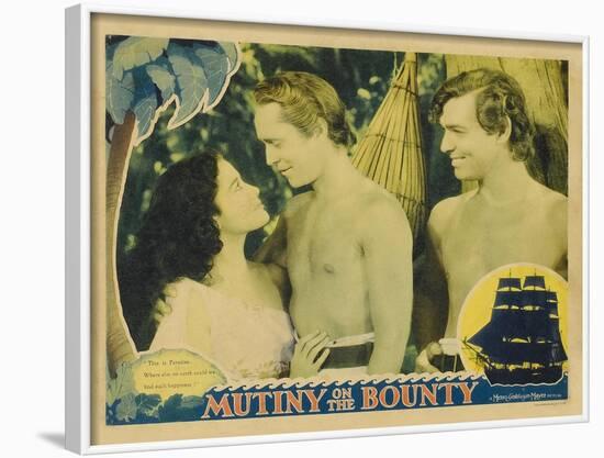 Mutiny on the Bounty, 1935-null-Framed Art Print