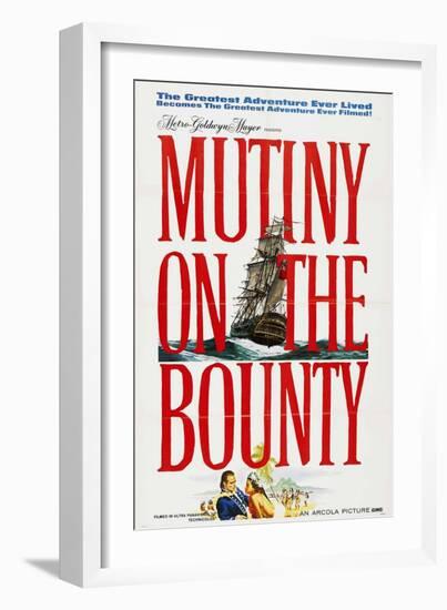 Mutiny On the Bounty, 1962, Directed by Lewis Milestone-null-Framed Giclee Print