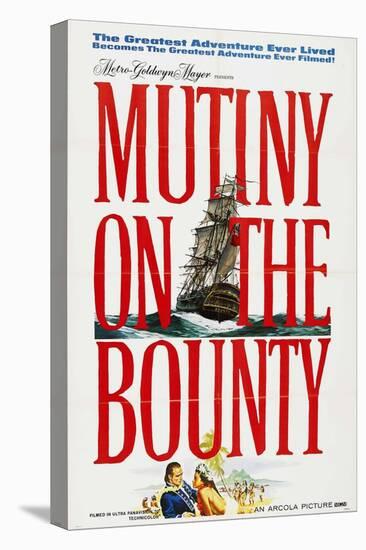 Mutiny On the Bounty, 1962, Directed by Lewis Milestone-null-Stretched Canvas