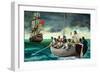 Mutiny on the Bounty (Gouache on Paper)-Peter Jackson-Framed Giclee Print