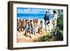 Mutiny on the Bounty (Gouache on Paper)-Peter Jackson-Framed Giclee Print