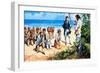 Mutiny on the Bounty (Gouache on Paper)-Peter Jackson-Framed Giclee Print