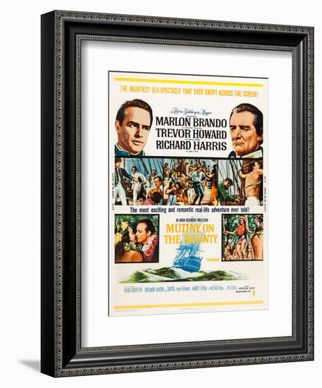 Mutiny on the Bounty-null-Framed Art Print