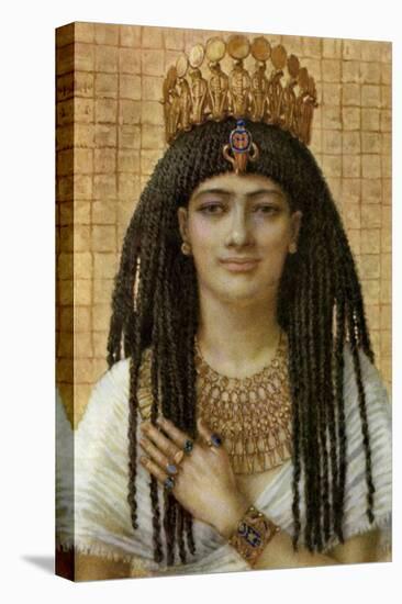 Mutnezemt, Ancient Egyptian Queen of the 18th Dynasty, 14th-13th Century BC-Winifred Mabel Brunton-Stretched Canvas