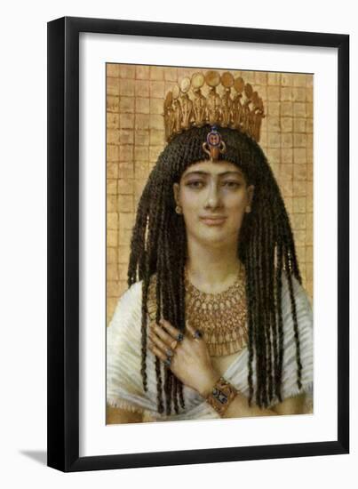 Mutnezemt, Ancient Egyptian Queen of the 18th Dynasty, 14th-13th Century BC-Winifred Mabel Brunton-Framed Giclee Print