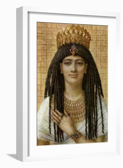 Mutnezemt, Ancient Egyptian Queen of the 18th Dynasty, 14th-13th Century BC-Winifred Mabel Brunton-Framed Giclee Print