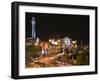 Mutrah Corniche Buildings, Muscat, Oman-Walter Bibikow-Framed Photographic Print