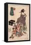 Mutsuki-Utagawa Toyokuni-Framed Stretched Canvas