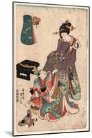 Mutsuki-Utagawa Toyokuni-Mounted Giclee Print