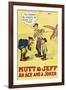 Mutt and Jeff - an Ace and a Joker-null-Framed Art Print