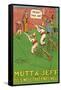 Mutt and Jeff - Oils Well That Ends Well-null-Framed Stretched Canvas