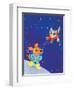 Mutt on the Moon - Jack & Jill-Elisa Chavarri-Framed Giclee Print