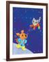 Mutt on the Moon - Jack & Jill-Elisa Chavarri-Framed Giclee Print