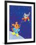 Mutt on the Moon - Jack & Jill-Elisa Chavarri-Framed Giclee Print