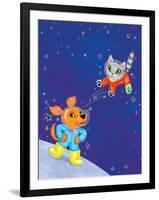 Mutt on the Moon - Jack & Jill-Elisa Chavarri-Framed Giclee Print