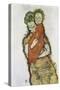 Mutter mit Kind. 1914-Egon Schiele-Stretched Canvas