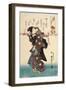 Mutter und Kind, offenbare Liebe. Um 1844-Utagawa Kuniyoshi-Framed Giclee Print